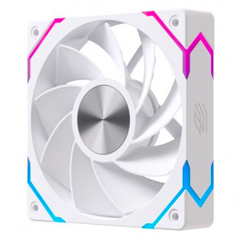 Ventilador Einarex EX12CI ARGB Reverse 120mm Blanco