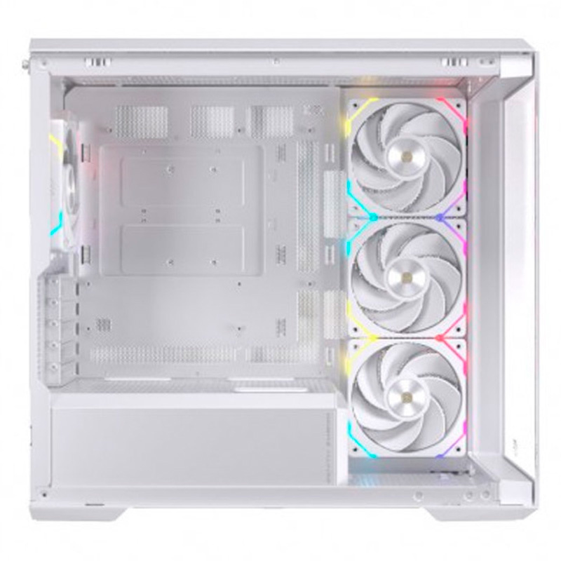 Caja/Torre Einarex Zenith ZM800 RGB Cristal Templado Blanca