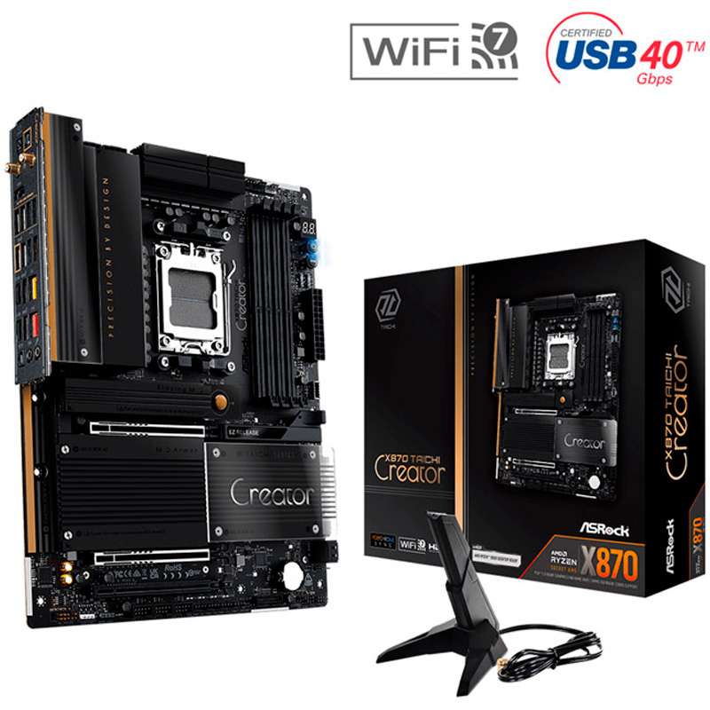 Placa Base ASRock X870 Taichi Creator Socket AM5