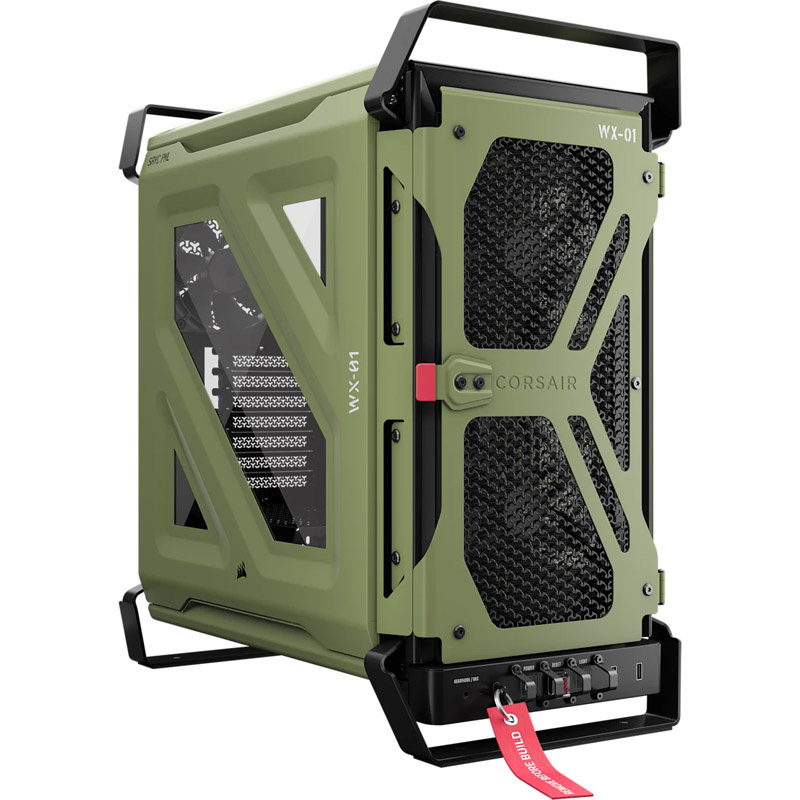 Caja/Torre Corsair WARTHOG RS Airflow Olive Drab / Verde