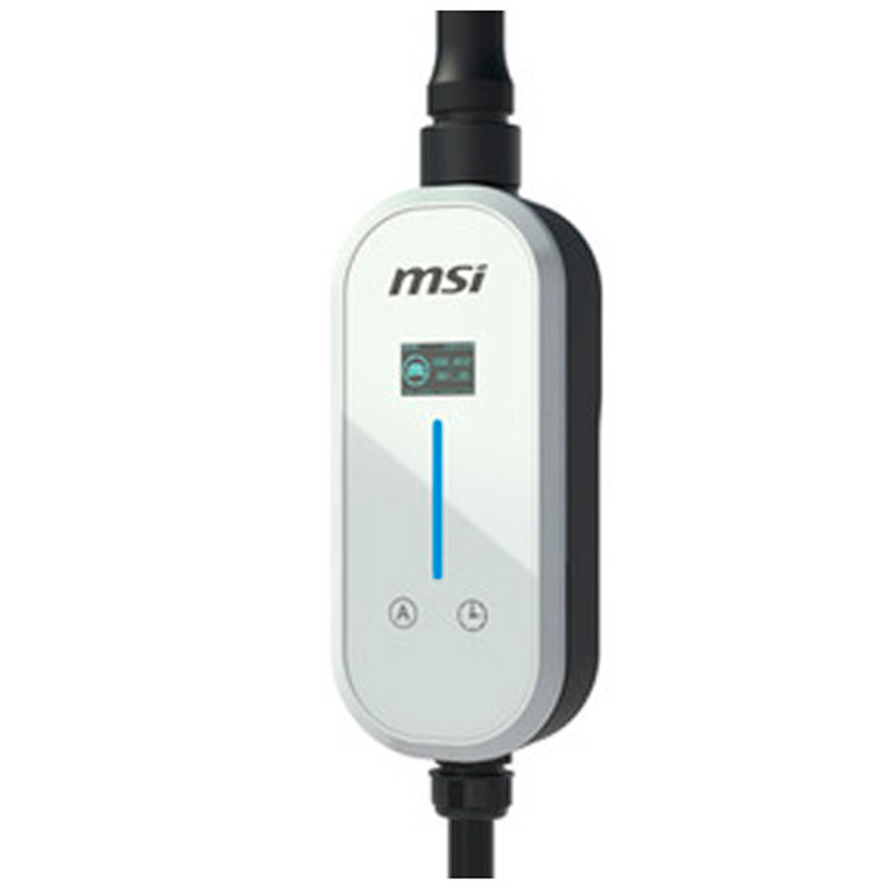 Cargador Coche MSI EVSE EZgo C806 7kW 32A Eléctrico Tipo 2 Cable 5m Blanco