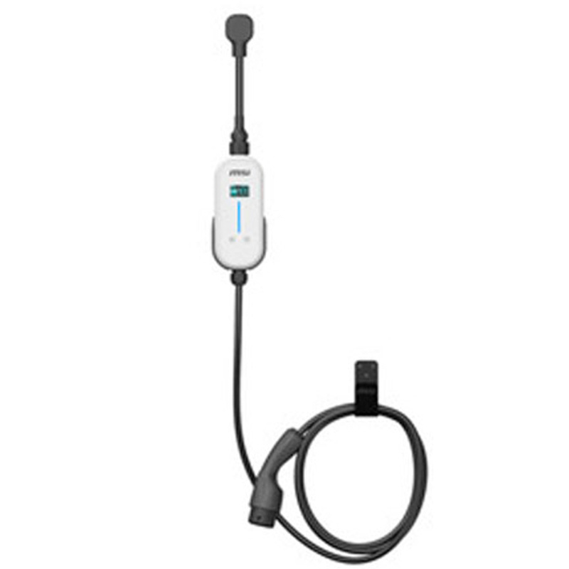 Cargador Coche MSI EVSE EZgo C803 11kW 16A Trifásico Eléctrico Tipo 2 Cable 5m Blanco