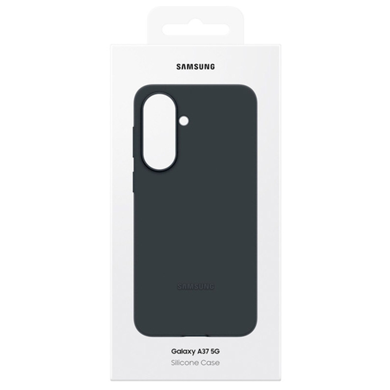 Funda Samsung EF-PA376CBEGWW De Silicona Oficial Samsung Galaxy A37 5G Negra