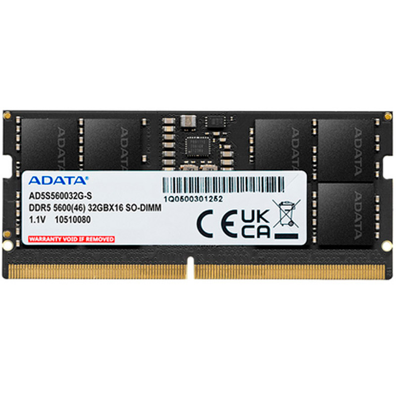 Memoria DDR5 Adata AD5S560016G-S 16GB 1x16GB 5600MHz CL46 SoDIMM