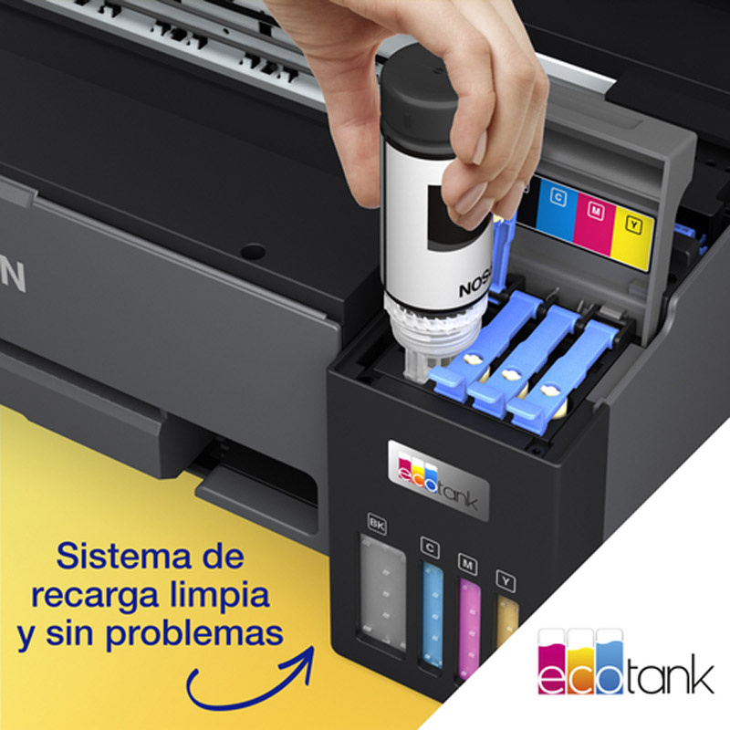 Impresora Fotográfica Epson EcoTank ET-14100 De Inyección De Tinta A3 Wi-Fi Depósitos Reutilizables Negra