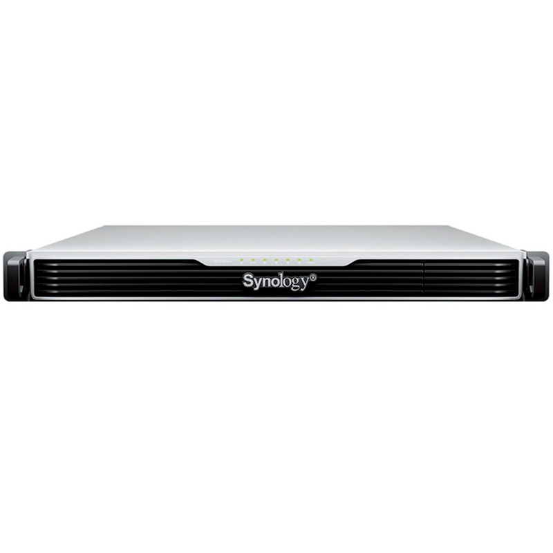 NAS Synology RackStation RS1626xs+ 1U 4 Bahías Intel Xeon D-1726 16GB DDR4 ECC RDIMM Fuente Redundante
