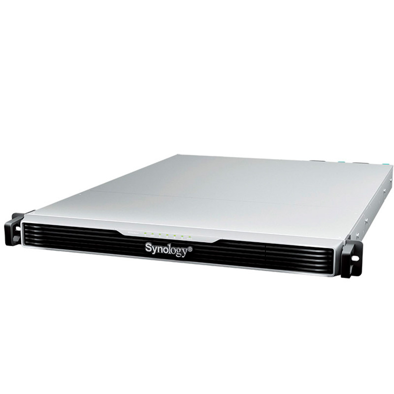 NAS Synology RackStation RS1626xs+ 1U 4 Bahías Intel Xeon D-1726 16GB DDR4 ECC RDIMM Fuente Redundante