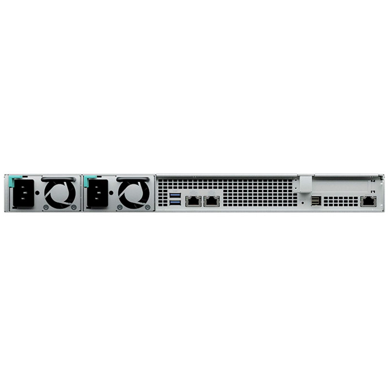 NAS Synology RackStation RS1626xs+ 1U 4 Bahías Intel Xeon D-1726 16GB DDR4 ECC RDIMM Fuente Redundante