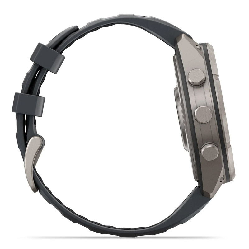 Smartwatch Garmin fenix 9 Pro 47mm AMOLED Titanio Zafiro LTE InReach Gris / Titanio
