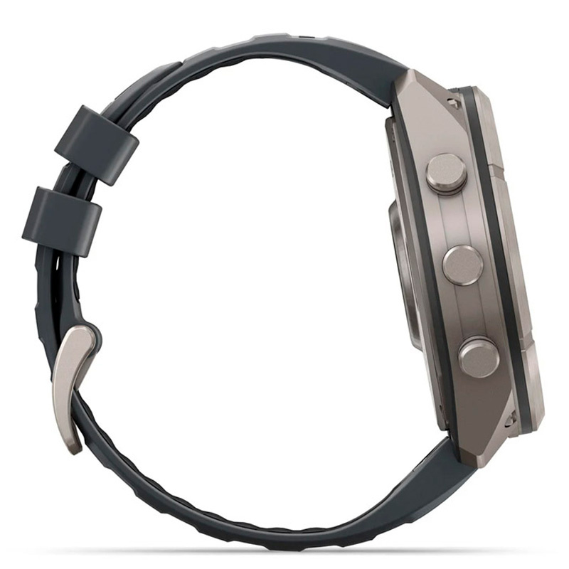 Smartwatch Garmin fenix 9 Pro 51mm AMOLED Titanio Zafiro LTE InReach Gris