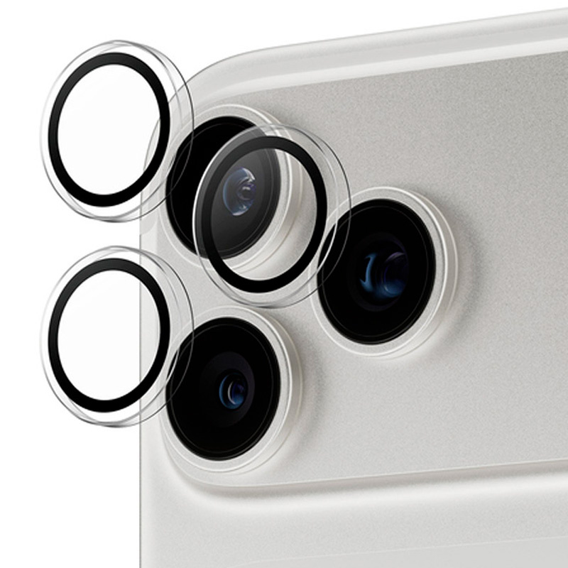 Accesorio PanzerGlass Hoops Protector Lentes De Cámara Para Apple iPhone 16 - 17 Pro / Max Transparente