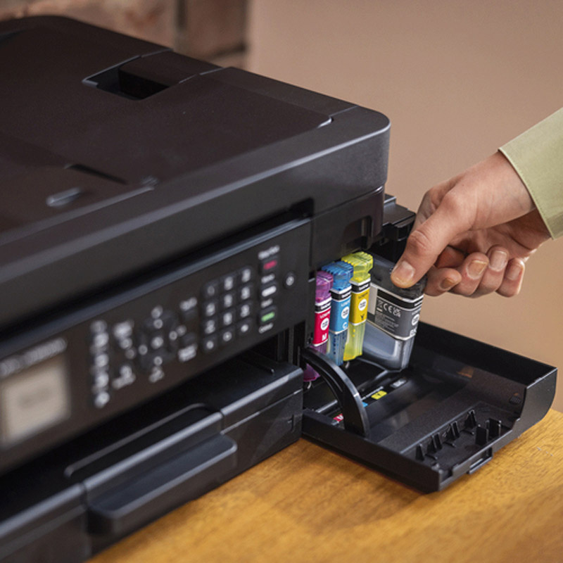 Impresora Multifunción Brother MFC-J4350DW Tinta Color Dúplex Wi-Fi Blanco