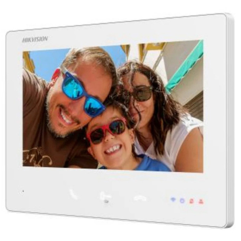 Accesorio Hikvision DS-KH7300EY-WTE2-White Monitor Interior Videoportero De 2 Hilos IP 7 pulgadas Wi-Fi Blanco