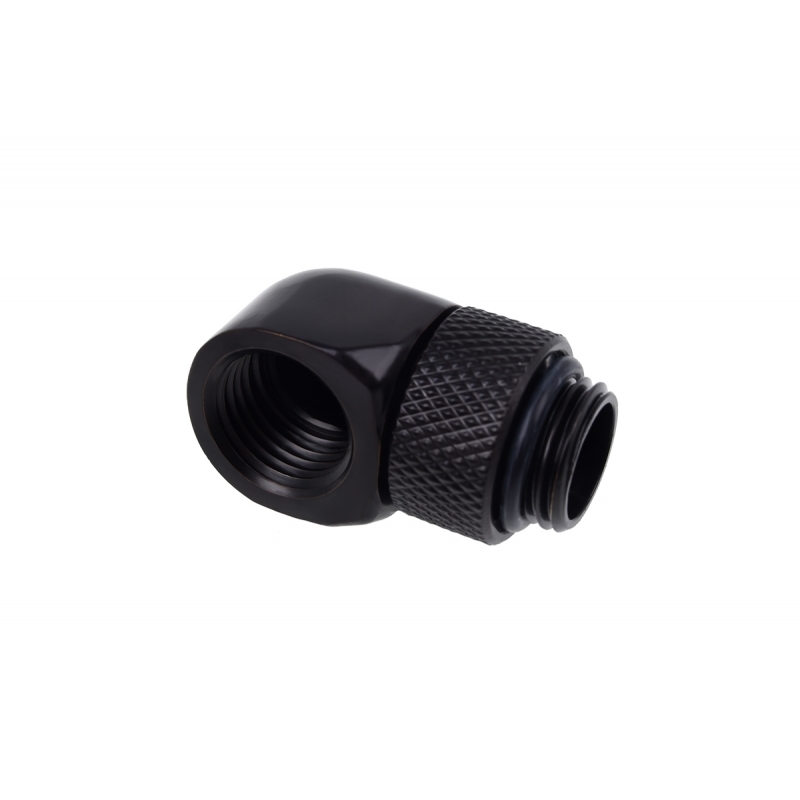 Alphacool Eiszapfen L Rotatable G1/4 Negro - Adaptador