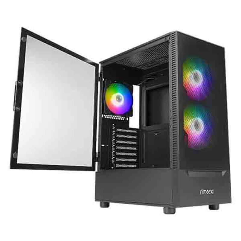 Caja/Torre Antec NX410 Gaming Black Cristal Templado