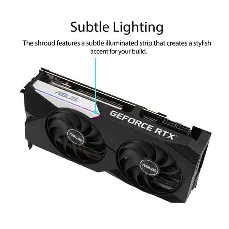 Asus DUAL GeForce RTX 3070 OC LHR V2 8GB GDDR6 - Tarjeta Gráfica