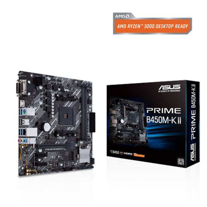 Placa Base Asus Prime B450M-K II Socket AM4 