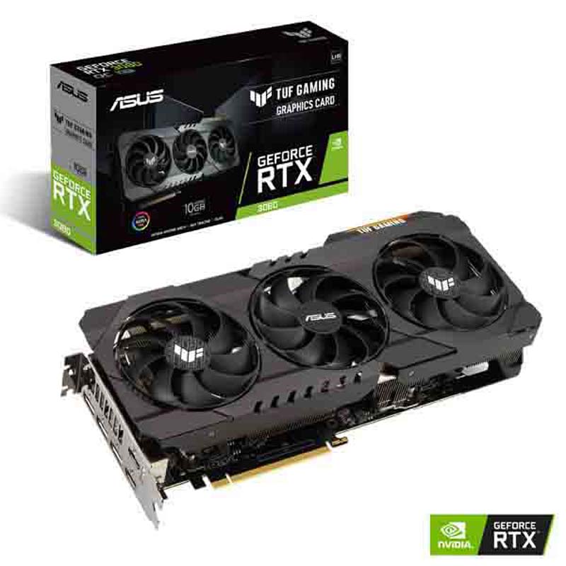 Asus TUF GeForce RTX 3080 LHR V2 GAMING 10GB GDDR6X - Tarjeta Gráfica