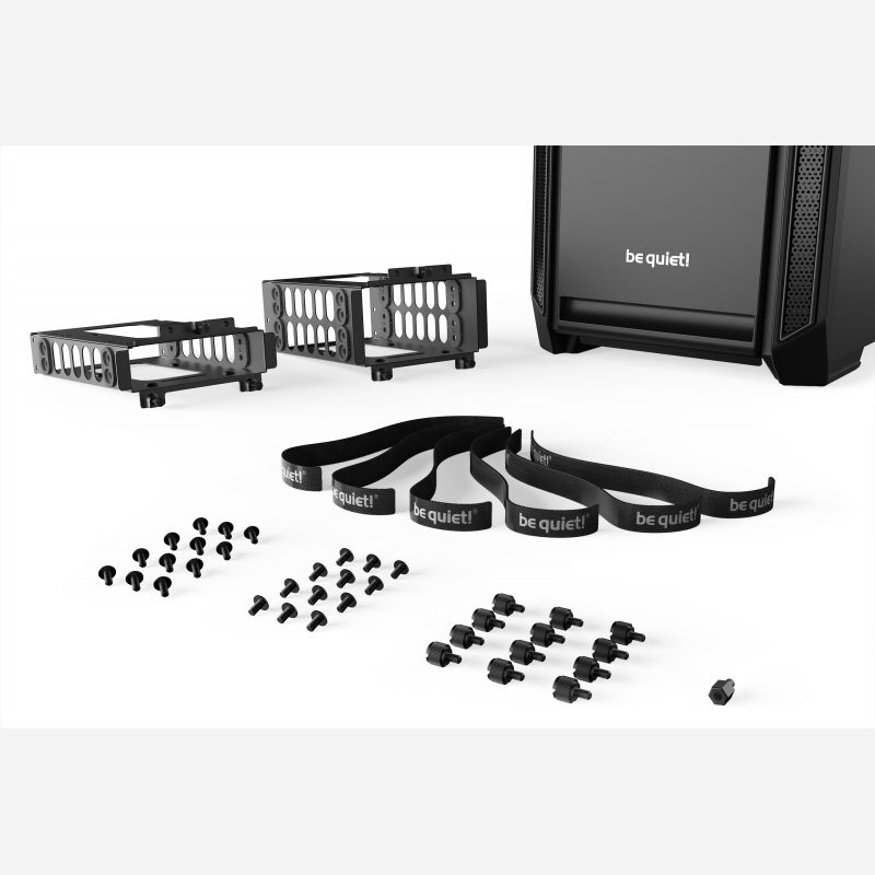 Caja/Torre be quiet! Silent Base 601 Cristal Templado / Negro