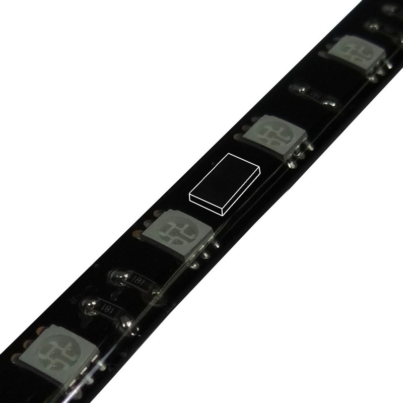 BitFenix Alchemy 2.0 Magnetic Strip 12 cm Verde - Tira LED