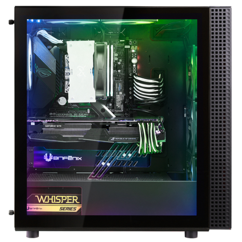BitFenix Alchemy 3.0 A-RGB GPU Bracket Transparent - Soporte Tarjeta Gráfica