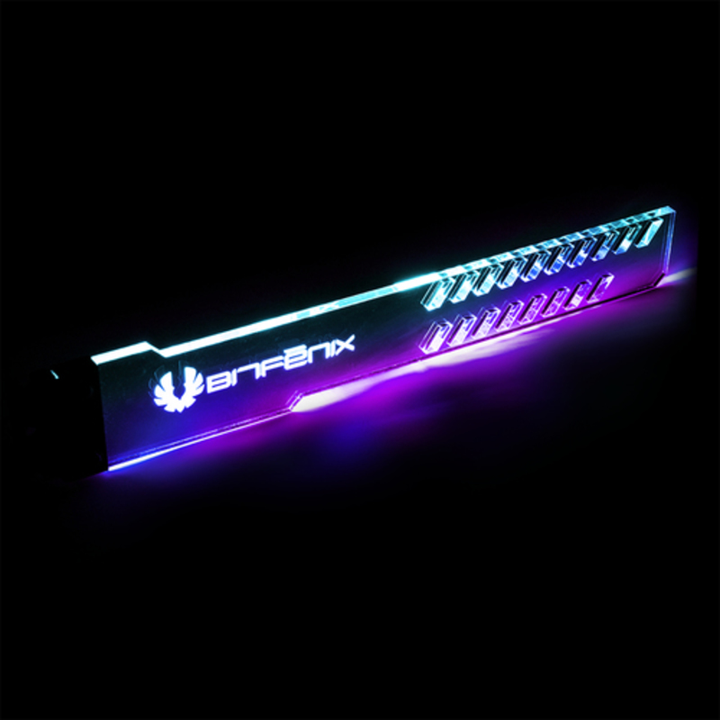 BitFenix Alchemy 3.0 A-RGB GPU Bracket Transparent - Soporte Tarjeta Gráfica