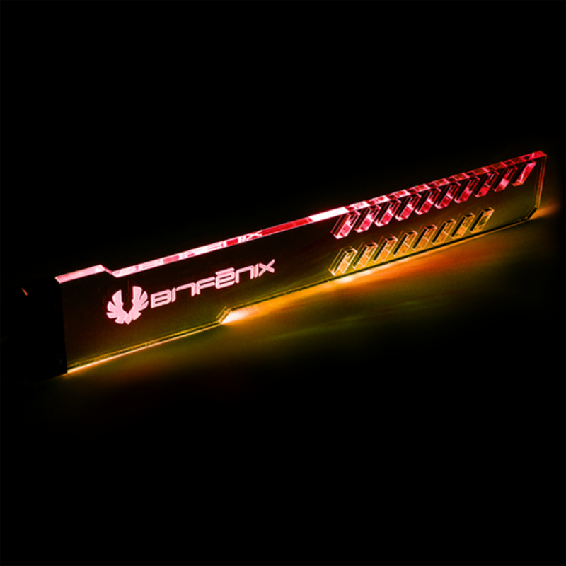 BitFenix Alchemy 3.0 A-RGB GPU Bracket Transparent - Soporte Tarjeta Gráfica