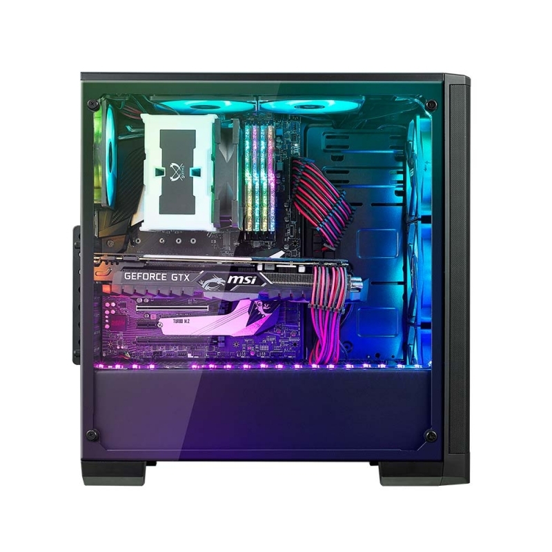 BitFenix Nova Mesh TG Cristal Templado / Negro - Caja/Torre