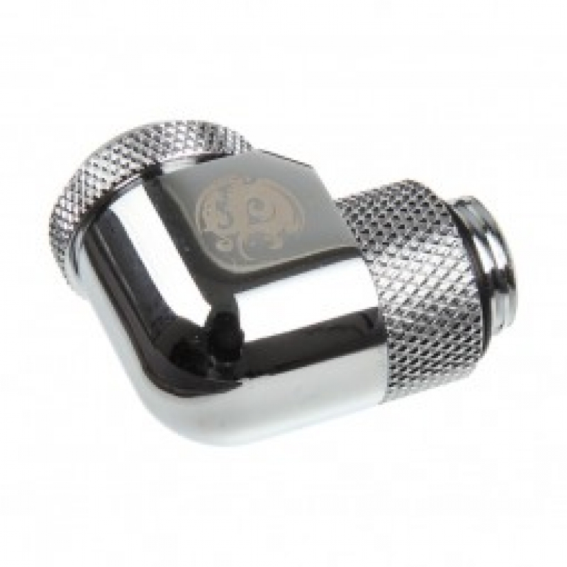 Bitspower Multi-Link 90º G1/4 pulgadas 12mm AD Plata - Adaptador