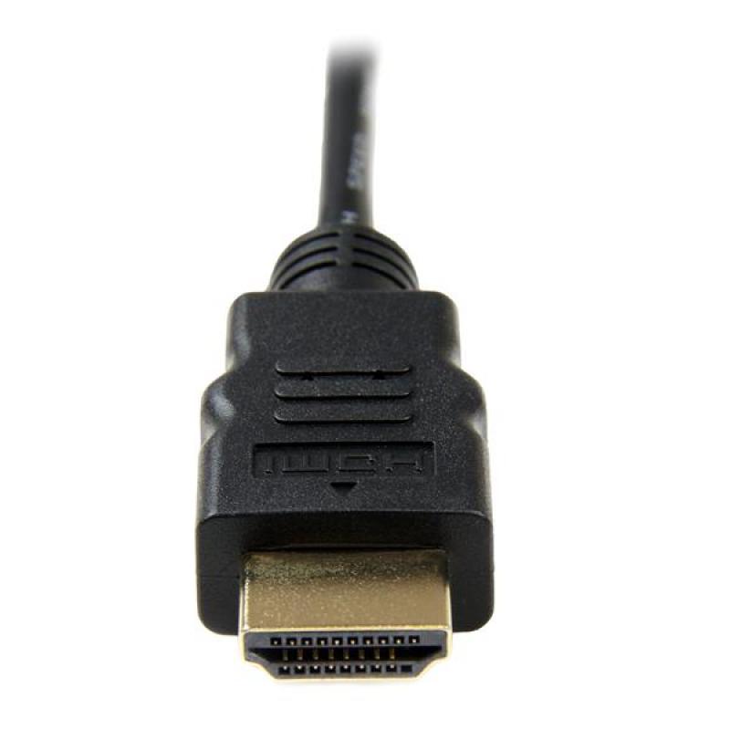 Cable Startech HDMI Alta Velocidad Con Ethernet 3m a Micro HDMI - 2 x Macho - Negro
