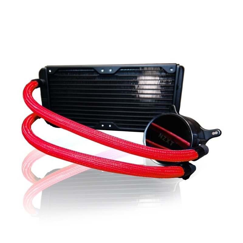 CableMod AIO Sleeving Kit Series 2 EVGA CLC/EVGA GPU Hybrid/NZXT Kraken Rojo - Funda Tubo