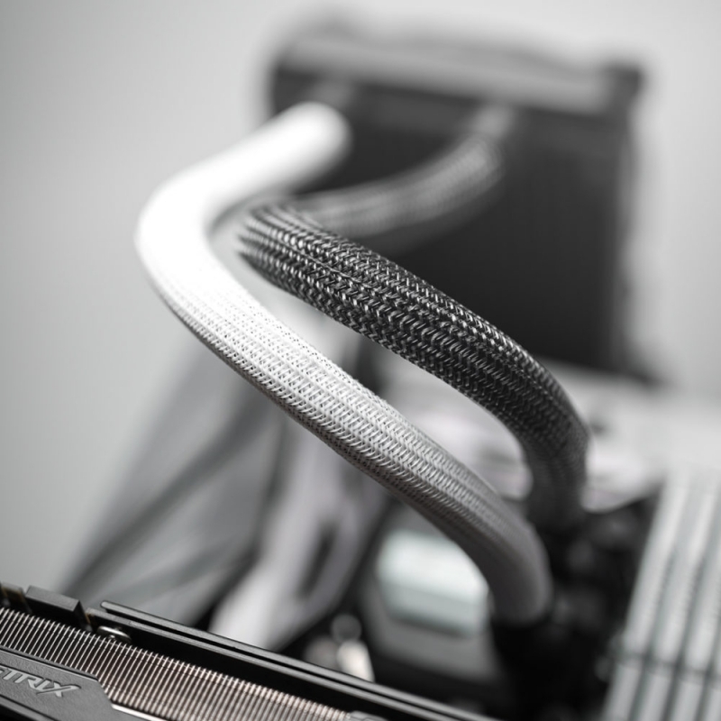CableMod AIO Sleeving Kit Series 2 EVGA CLC/EVGA GPU Hybrid/NZXT Kraken Rojo - Funda Tubo