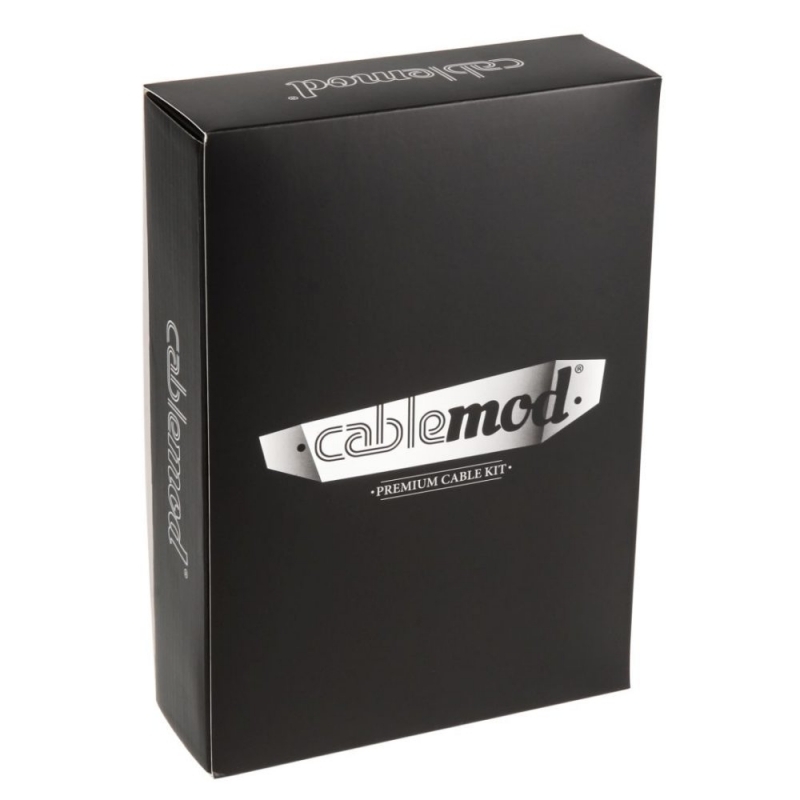 CableMod Classic ModMesh C-Series Corsair AXi, HXi & R Negro/Blanco - Kit Cables