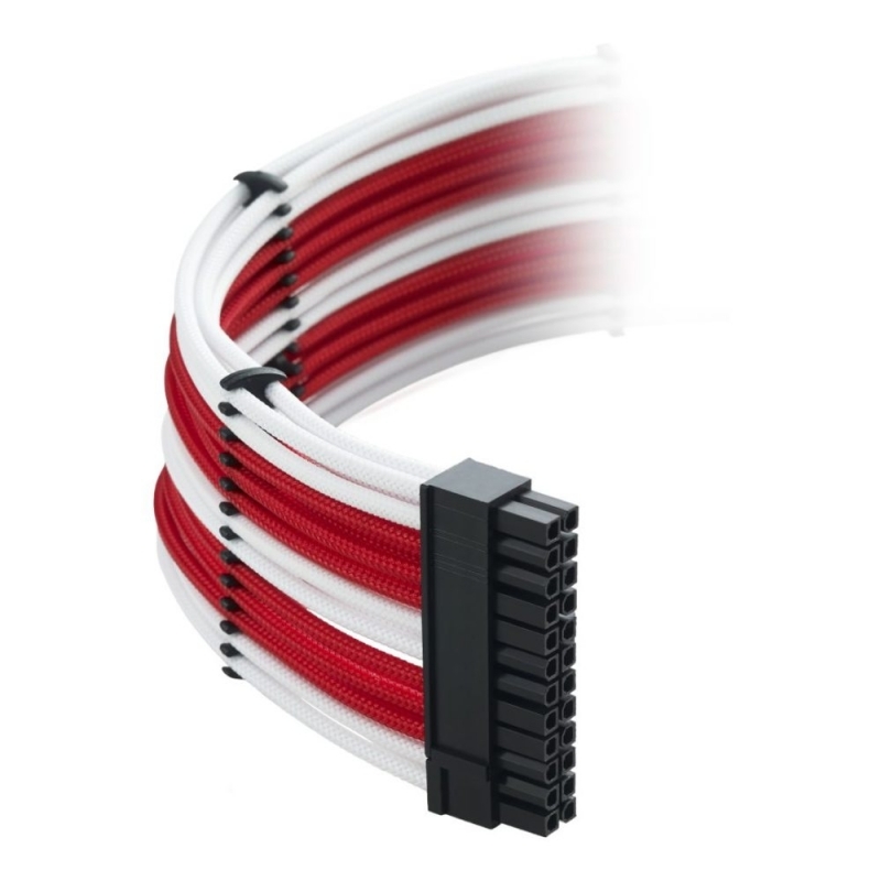 CableMod Classic ModMesh RT-Series Asus / Seasonic Blanco/Rojo - Kit Cables