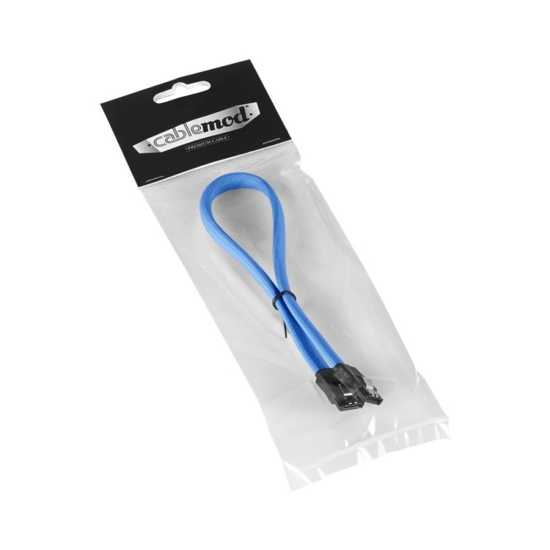 CableMod ModMesh SATA 3 Cable 60cm Azul Claro - Cable SATA