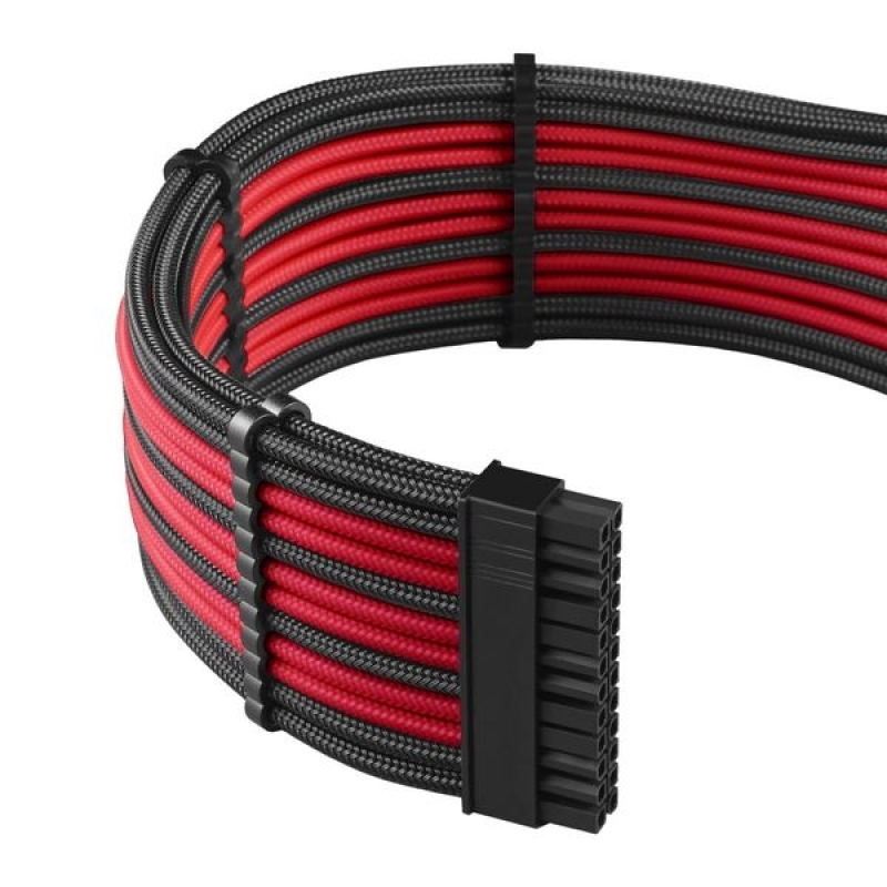 CableMod PRO ModMesh C-Series AXi/HXi/RM Negro/Rojo - Kit Cables