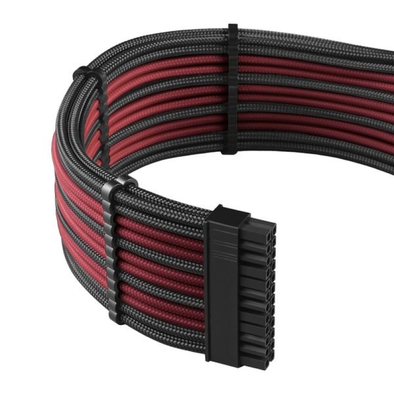 CableMod PRO ModMesh C-Series AXi/HXi/RM Negro/Rojo Sangre - Kit Cables