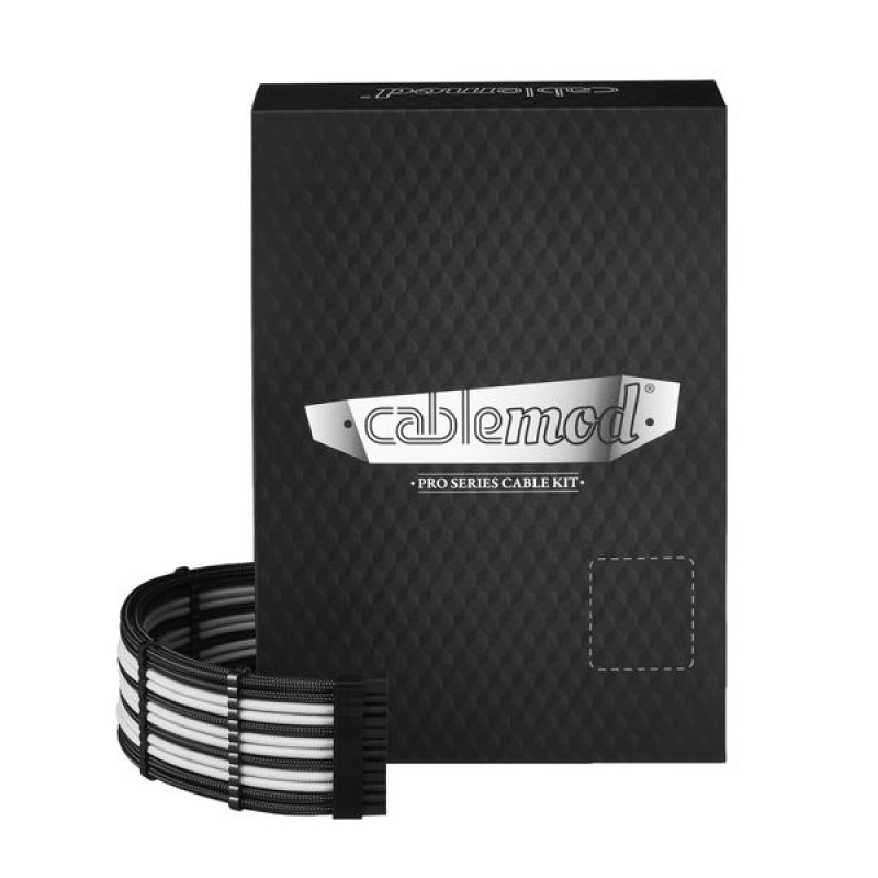 CableMod PRO ModMesh C-Series RMi/RMx Negro/Blanco - Kit Cables