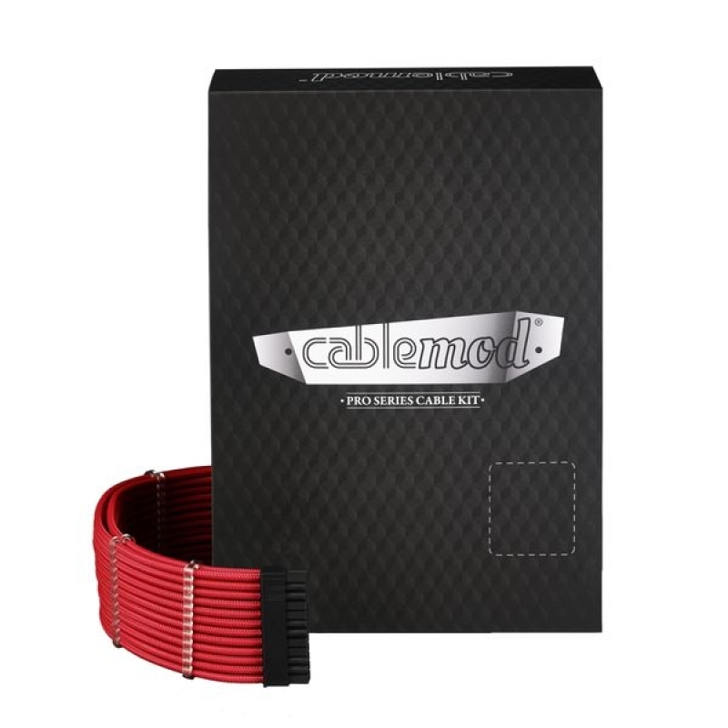 CableMod PRO ModMesh C-Series RMi/RMx Rojo - Kit Cables