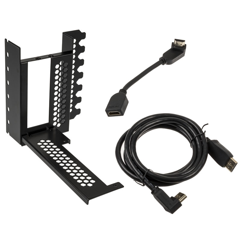 Kit Instalación CableMod Vertical PCI-e, HDMI + DisplayPort - Kit Instalación