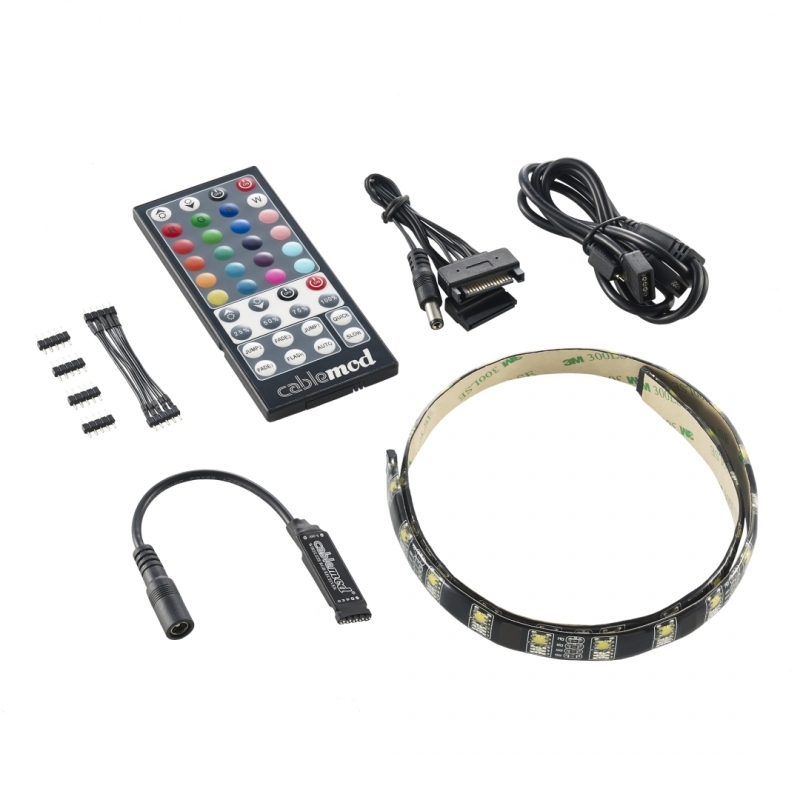CableMod WideBeam Hybrid Kit 60cm RGB/W - Tira LED