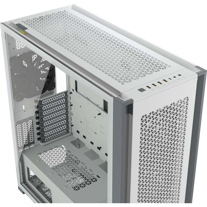 Caja/Torre Corsair 7000D AIRFLOW White Cristal Templado