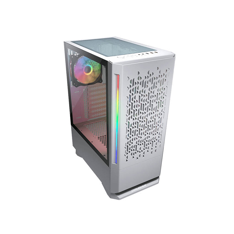 Cougar MX430 Air RGB Blanco Cristal Templado - Caja/Torre