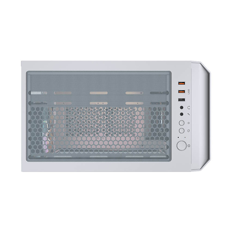 Cougar MX430 Air RGB Blanco Cristal Templado - Caja/Torre