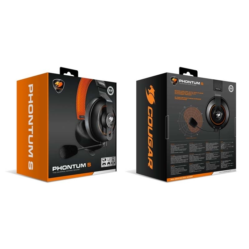 Cougar Phontum S Gaming - Auriculares