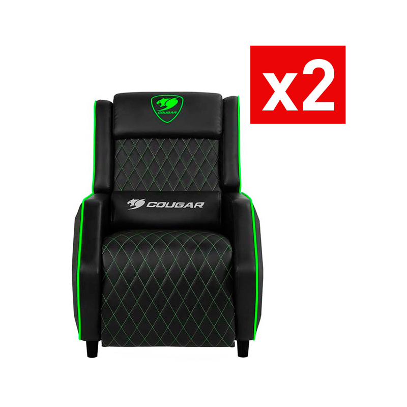 Cougar Ranger XB Verde 2 Unidades Sofá Gaming