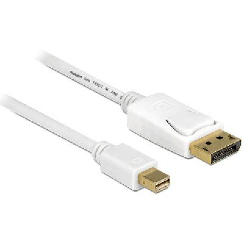 Delock Mini Displayport Macho>Disp. Macho 3m Blanco - Cable