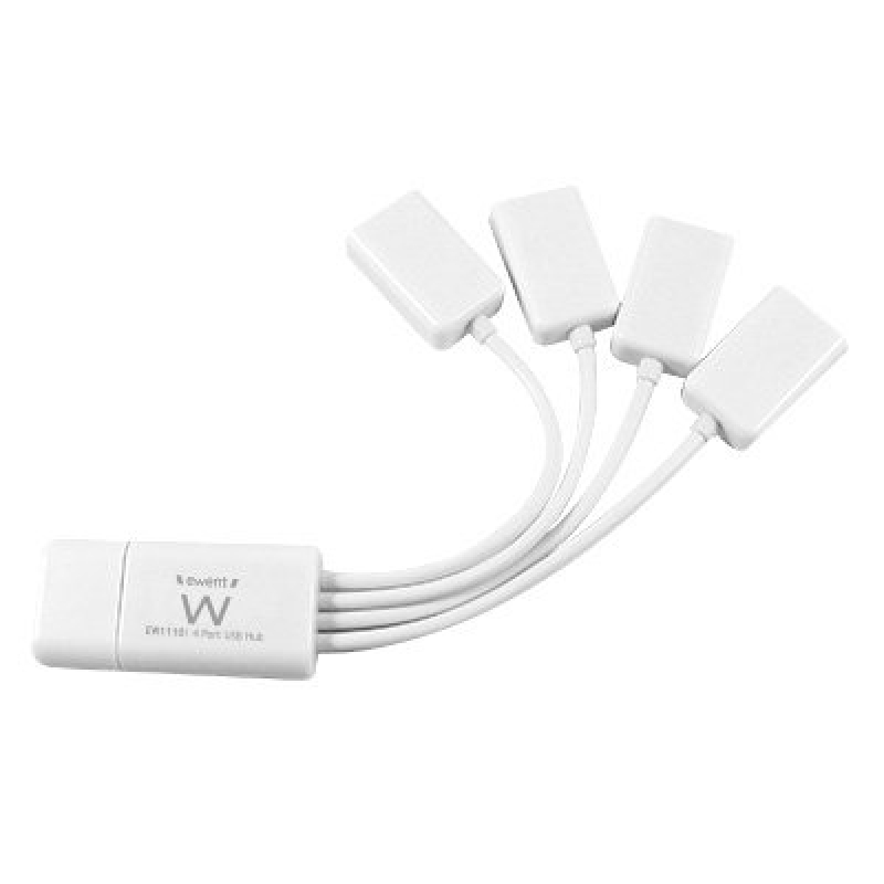 Eminent Ewent EW1110 4 Puertos USB 2.0 Flexible - Hub