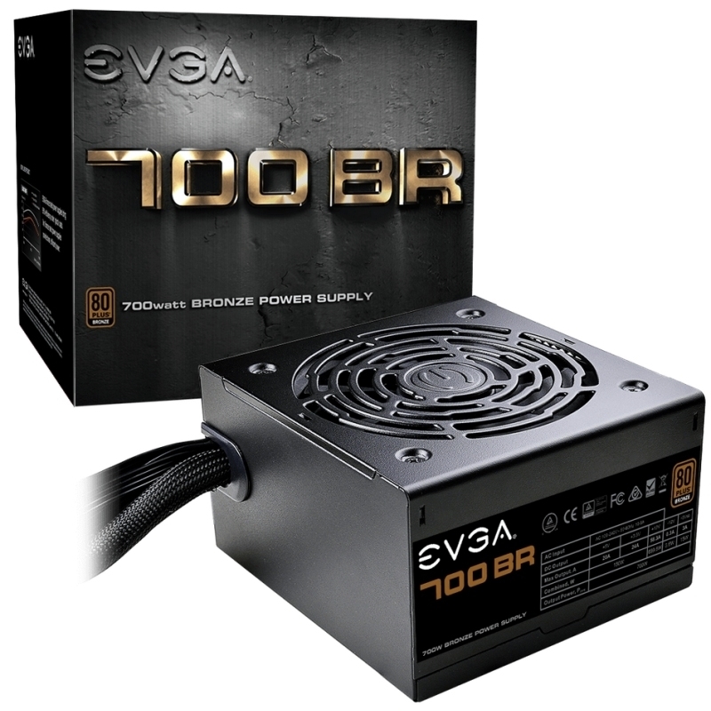 EVGA 700 BR 80 Plus Bronze 700W - Fuente/PSU