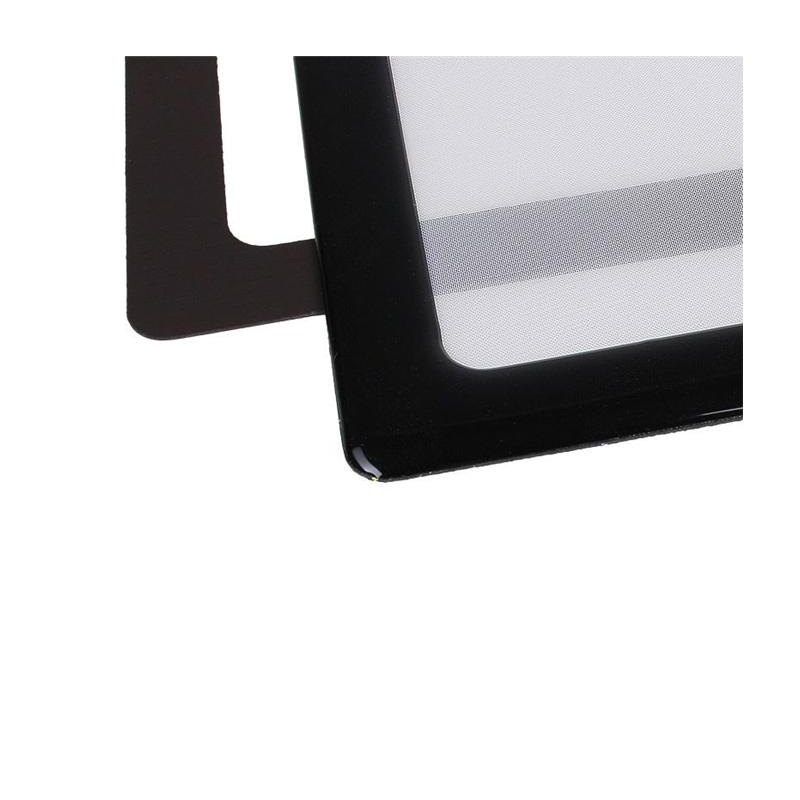 DEMCiflex Filtro Anti Polvo 12 cm Negro/Blanco - Filtro Magnético